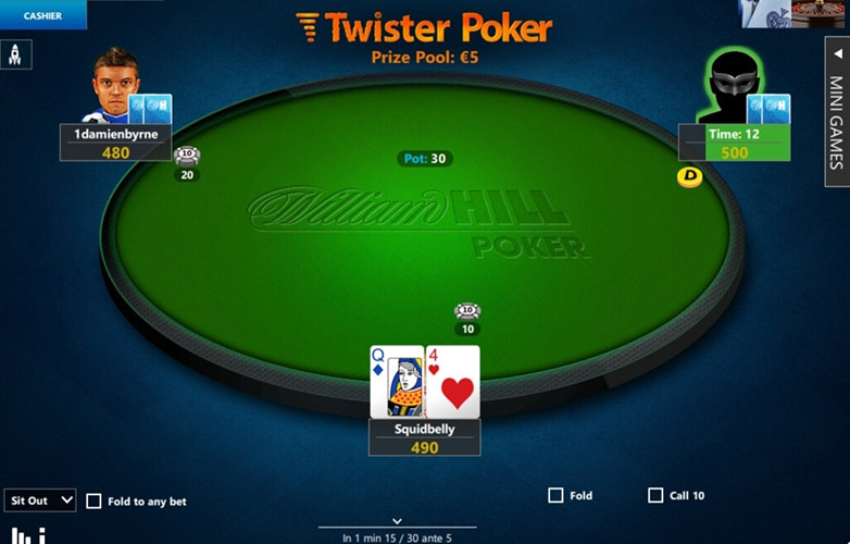 Will Hill Poker Twister Ru