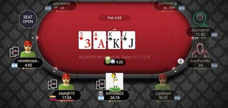 Mesas de poker virtuales