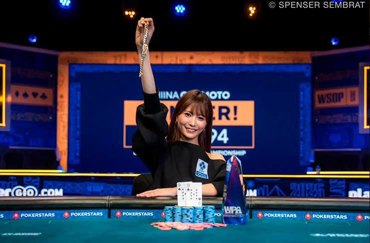 Shiina Okamoto gana el Event 70 Ladies Championship Wsop 2025