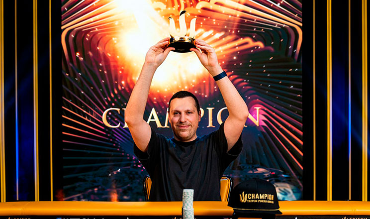 Artur Martirosian Is a Three Time Champion Triton Poker Super High Roller Series