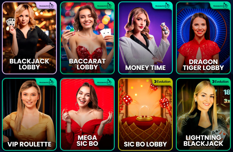 Flush Casino Live Games