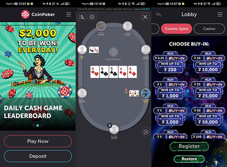 Coinpoker na Android