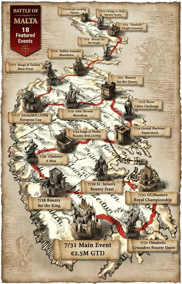 Battle of Malta Online Map
