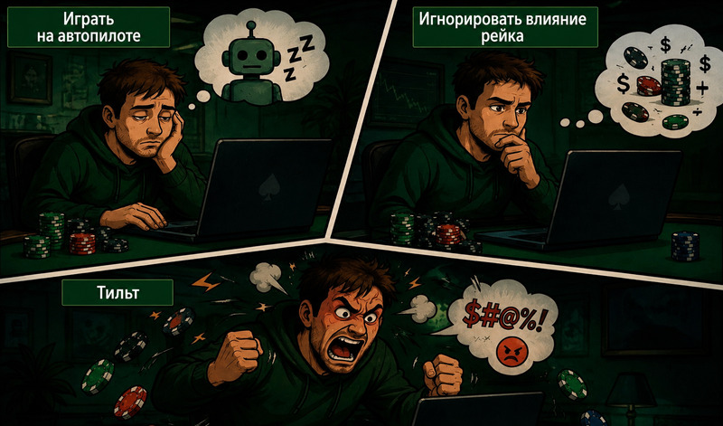 Ошибки, которые мешают зарабатывать в онлайне