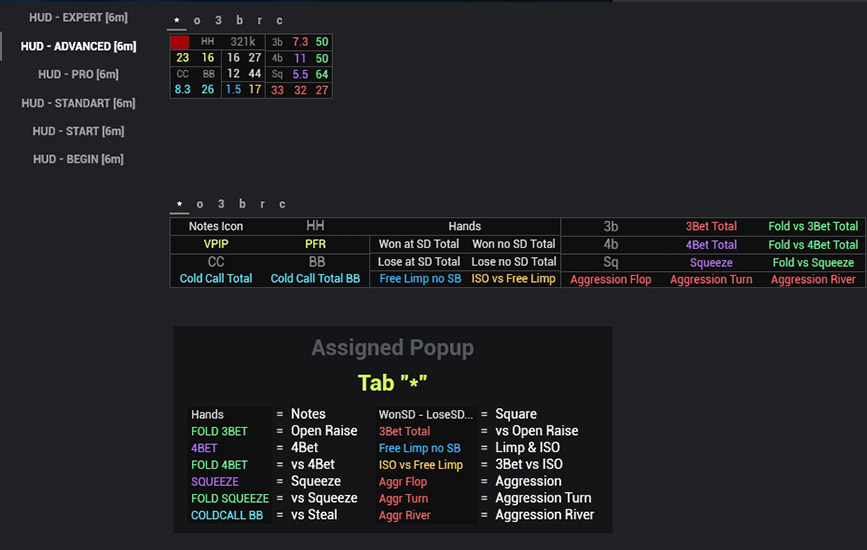 Cosmos Cash Hud Advanced информация