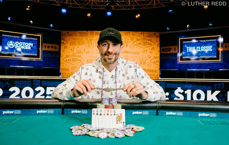 Brian Rast gana el Event 50 Razz Championship Wsop 2025