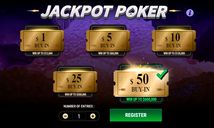 Spinz Jackpot Poker Lobby