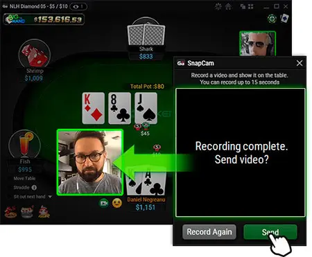 GGPoker SnapCam Stream