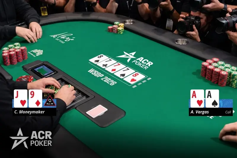 Chris Moneymaker Final Hand Board 2026 Wsop Main Event