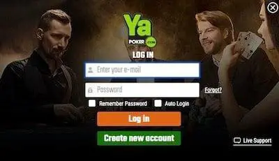 yapoker login