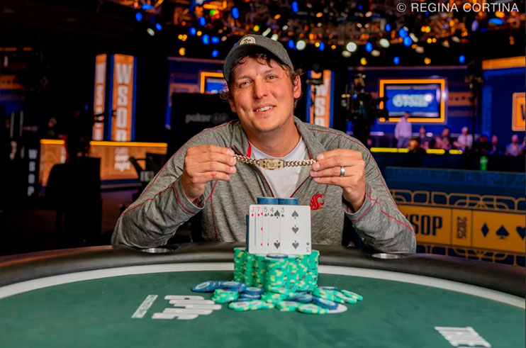 Aaron Cummings gana el Event 63 Limit 2 7 Lowball Triple Draw Wsop 2025
