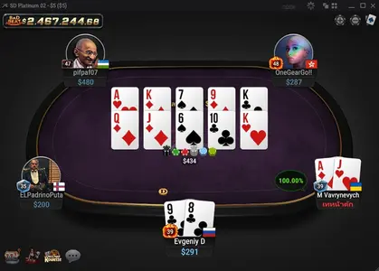 7 Xl Poker Shortdeck En