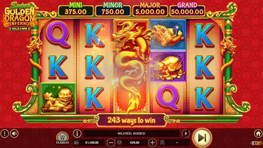 Super Golden Dragon Inferno Slot Wild Casino