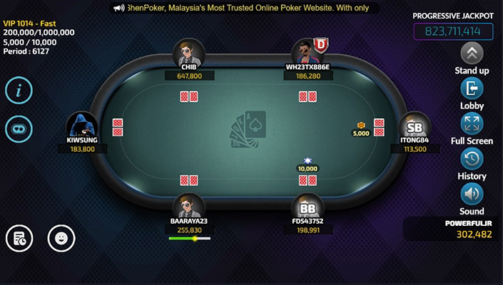 Shenpoker 6 Max Table Es