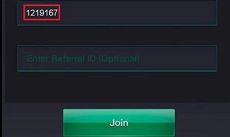 Отправка заявки на вступление в клуб