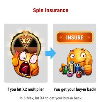 gg poker spin and gold insurance
