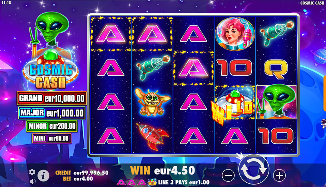 Cosmic Slot Casino Cosmic Cash Slot