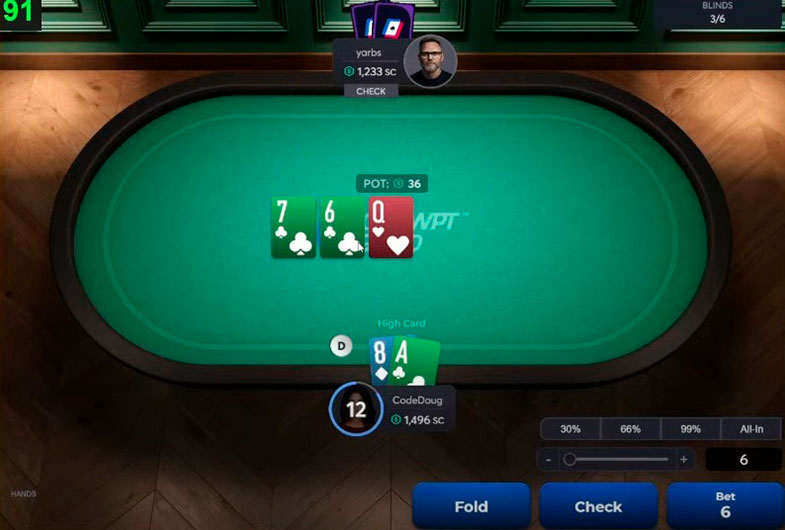 Club Wpt Gold Hu Table