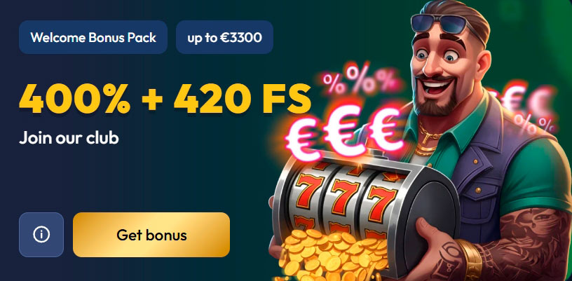 Bono de bienvenida de Gangsta Casino