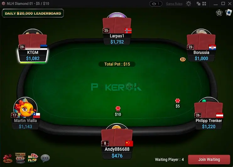 pokerok стол