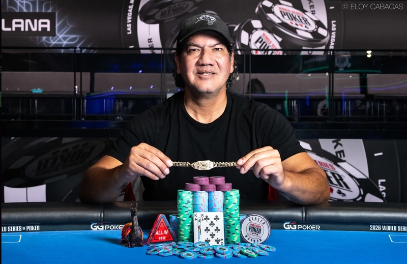 Juan Rodriguez Wins Event 39 Seniors High Roller Wsop 2026