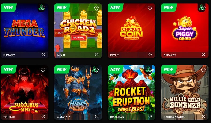 Chipstars Casino Games