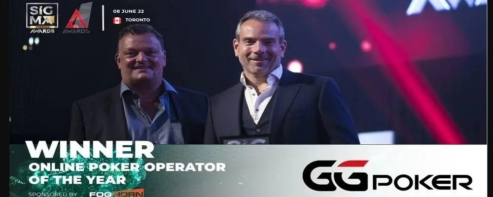 GGPoker gana el premio Operador de Póker del Año