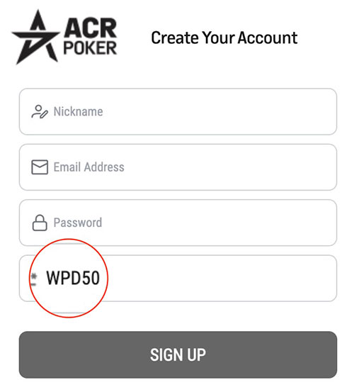 Referral Code Field With Wpd50 Bonus