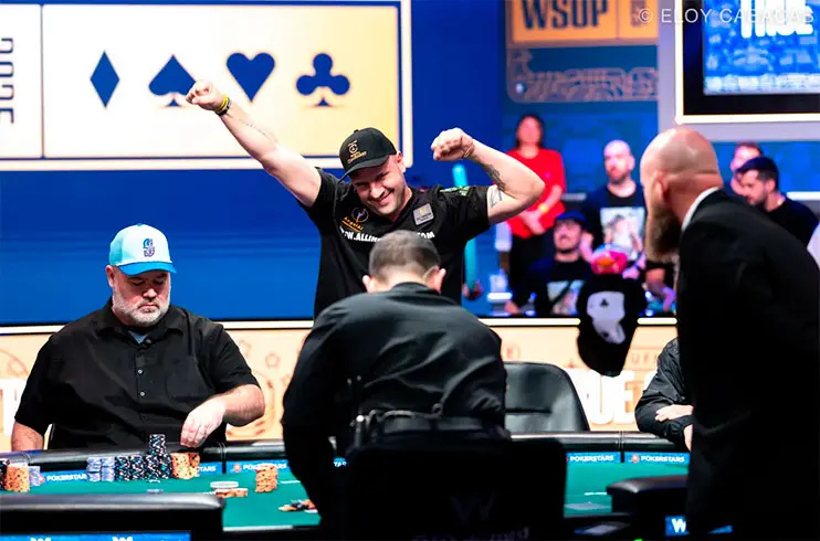 Michael Mizrachi Chipleader Main Event Wsop