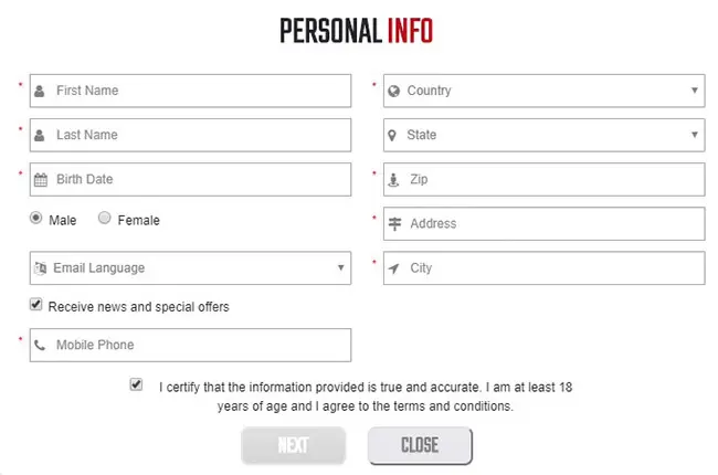 PokerKing регистрация 6