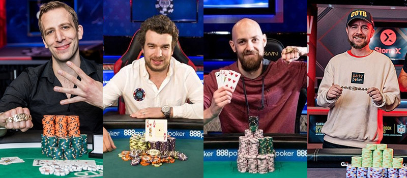 Benny Glazer, Chris Moorman, Stephen Chidwick, Patrick Leonard