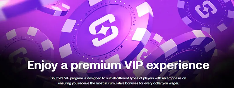 Shuffle Casino VIP Loyalty Program
