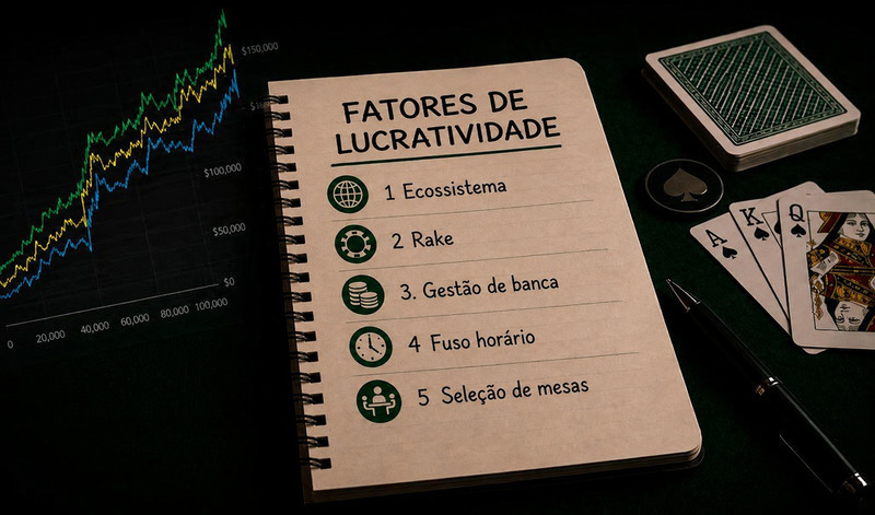 Fatores Chave Da Lucratividade No Poker Online