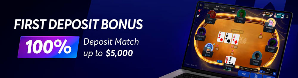 Nexa Poker bono de bienvenida del 100% hasta $5,000