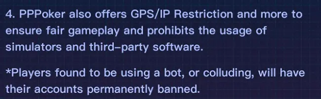 PPPoker prohibe el software de terceros