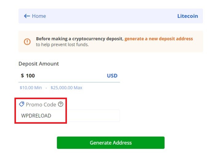 Promo Code Wpdreload in Cashier