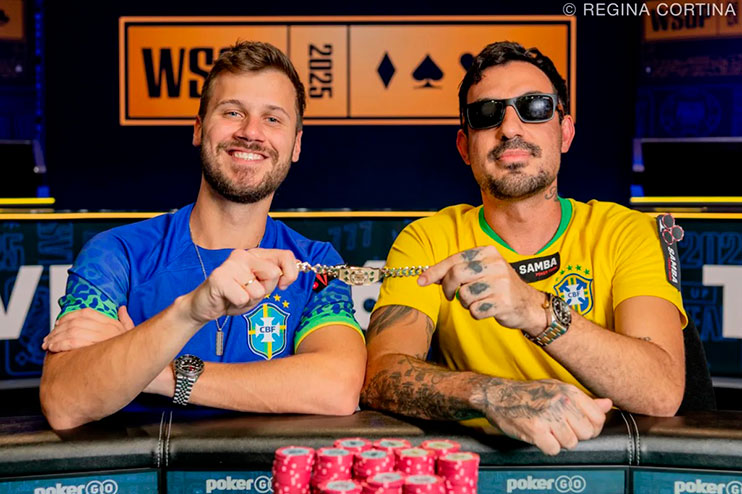 Kelvin Kerber and Peter Patricio gana el Event 65 Tag Team Wsop 2025