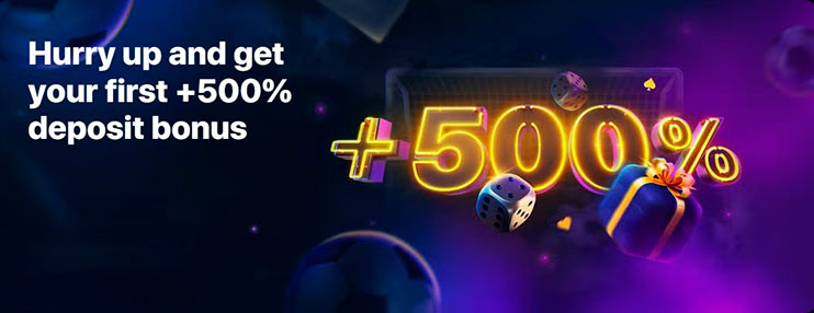 Bono de bienvenida del 500% de 1win Casino