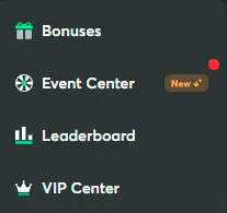 Bcpoker New Bonuses Panel