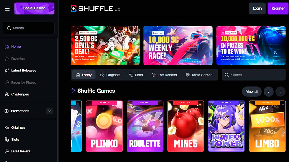 Shuffle Us Usability and Interface