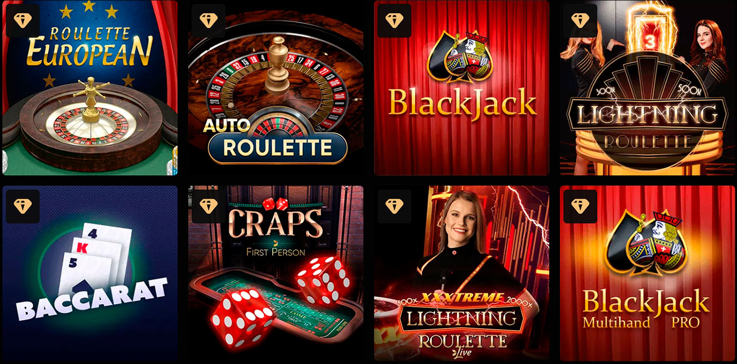 Anonymous Casino Table Games
