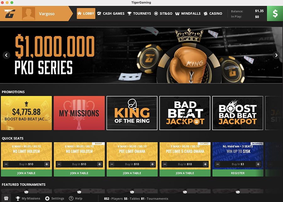 Tigergaming Main Lobby Lat