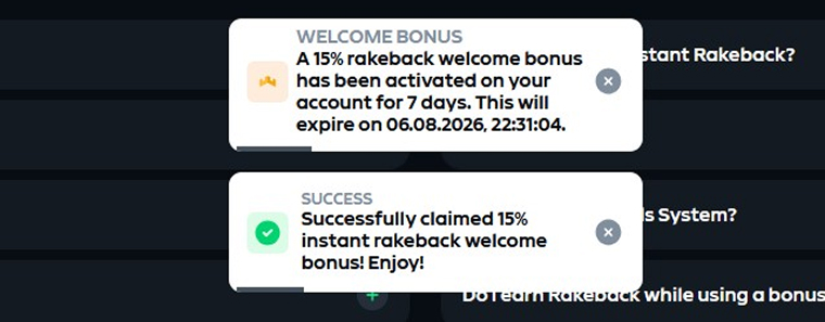 Gain Bonus
