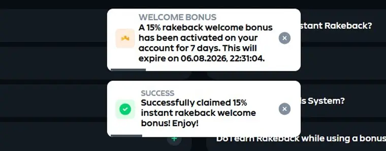 Gain Bonus