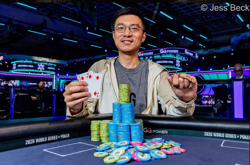 Zixuan Liu Wins Event 85 No Limit Holdem Wsop 2026
