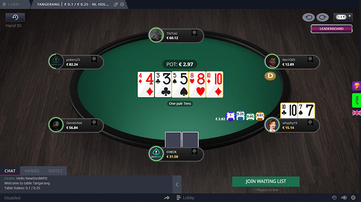 Web3poker стол