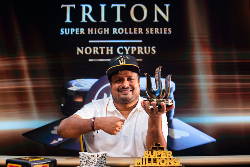 Champion Santhosh Suvarna Triton Cyprus