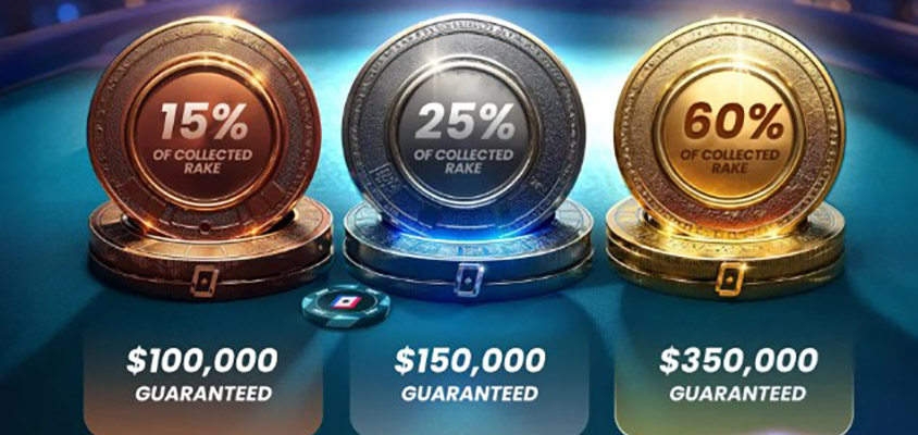100% Rakeback in Mtt Wpt Global