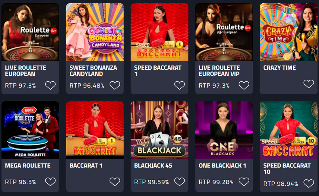 M Bit Casino Live Games