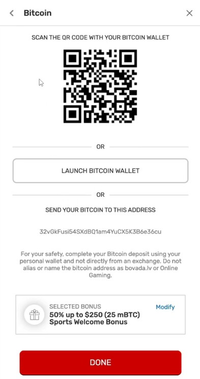 Bovada Poker Bitcoin Deposit